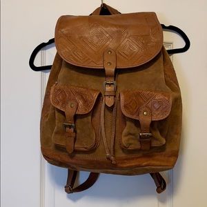 Leather Backpack